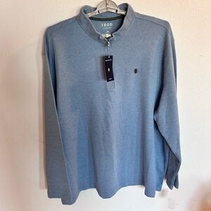 IZOD Luxury Classic Men’s Blue 1/4 Zip Big & Tall Jacket

Size 2XB
NWT
